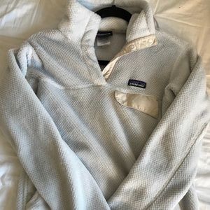 White Patagonia Fleece